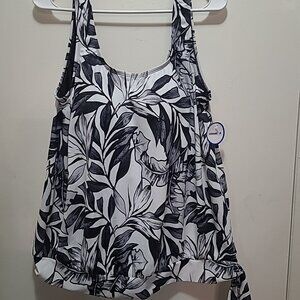 NWT Swimsuits For All Tankini 18 (Top Only)